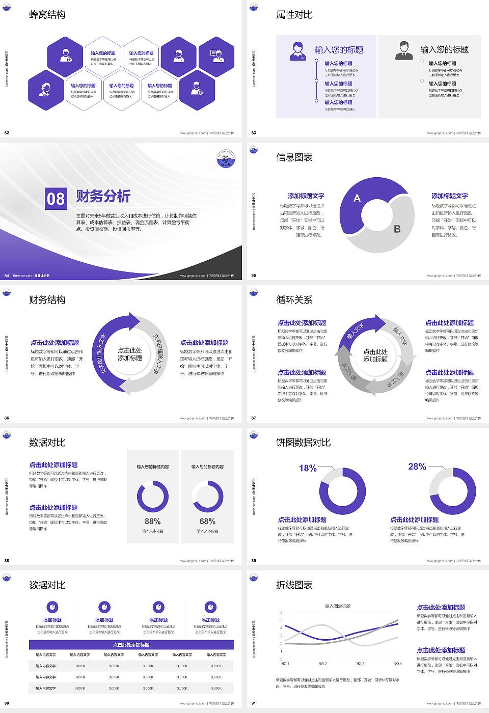 哈尔滨工程技术职业学院专用全国大学生互联网+创新创业大赛计划书/路演/网评PPT模板16:9格式幻灯片预览图10