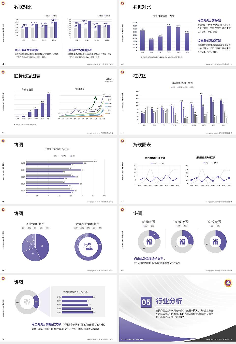 香港三育书院专用全国大学生互联网+创新创业大赛计划书/路演/网评PPT模板16:9格式幻灯片预览图6
