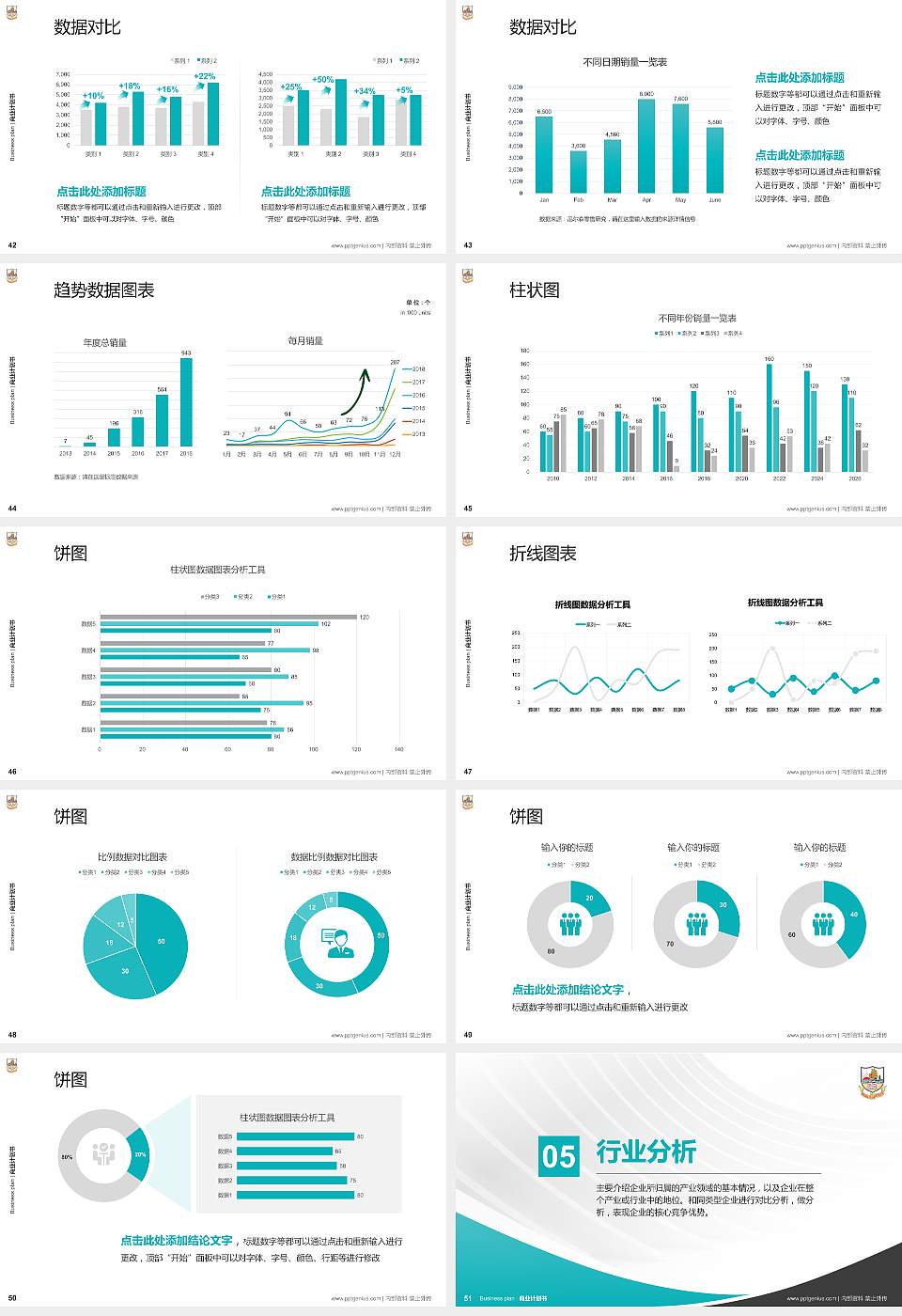 民生书院专用全国大学生互联网+创新创业大赛计划书/路演/网评PPT模板16:9格式幻灯片预览图6