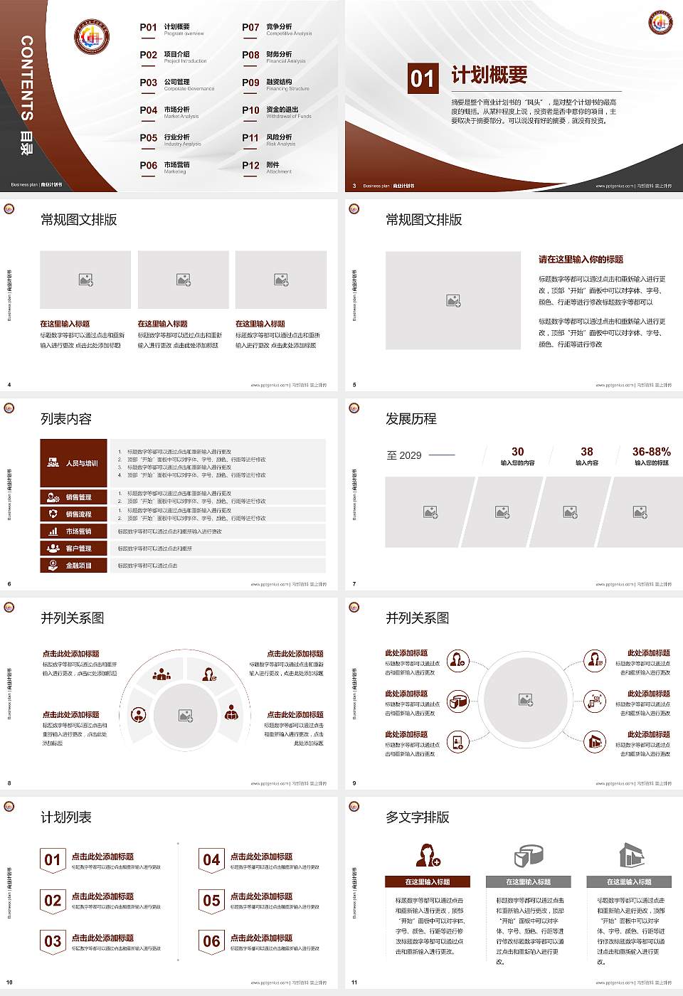西宁城市职业技术学院专用全国大学生互联网+创新创业大赛计划书/路演/网评PPT模板16:9格式幻灯片预览图2