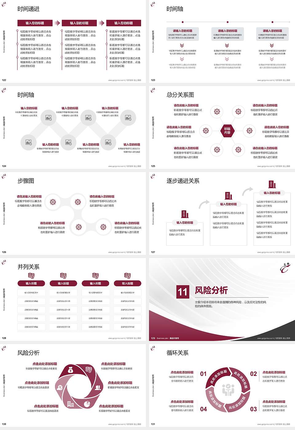 香港专上学院专用全国大学生互联网+创新创业大赛计划书/路演/网评PPT模板16:9格式幻灯片预览图14