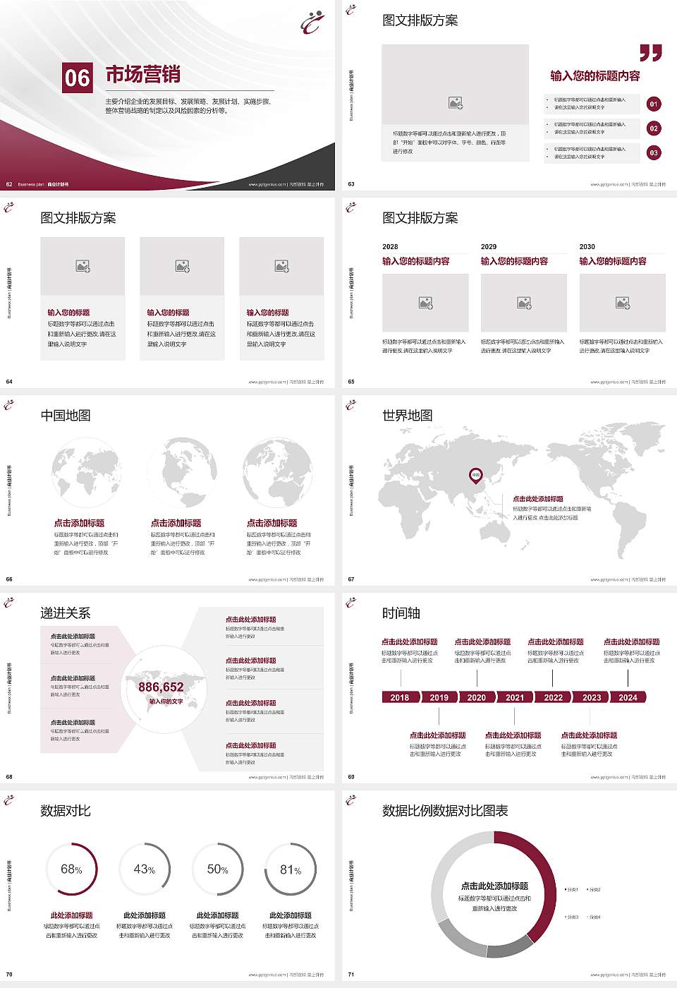 香港专上学院专用全国大学生互联网+创新创业大赛计划书/路演/网评PPT模板16:9格式幻灯片预览图8