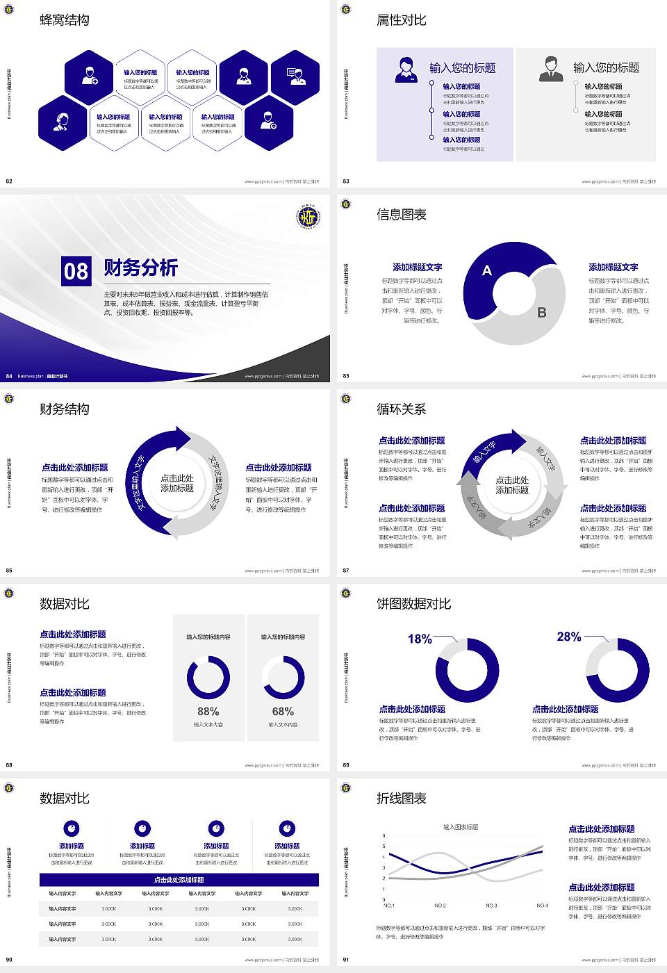香港科技专上书院专用全国大学生互联网+创新创业大赛计划书/路演/网评PPT模板16:9格式幻灯片预览图10
