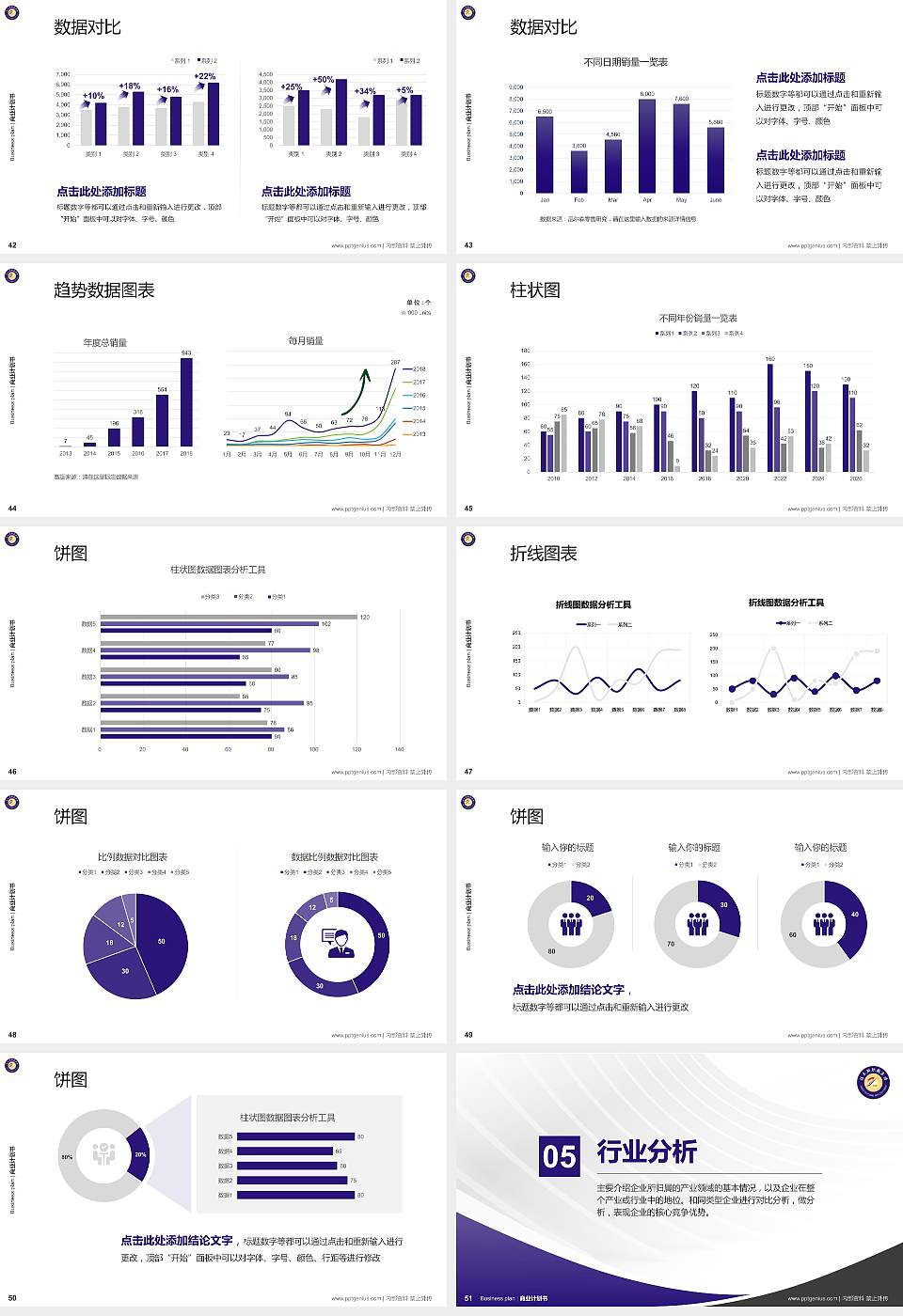 佳木斯职业学院专用全国大学生互联网+创新创业大赛计划书/路演/网评PPT模板16:9格式幻灯片预览图6