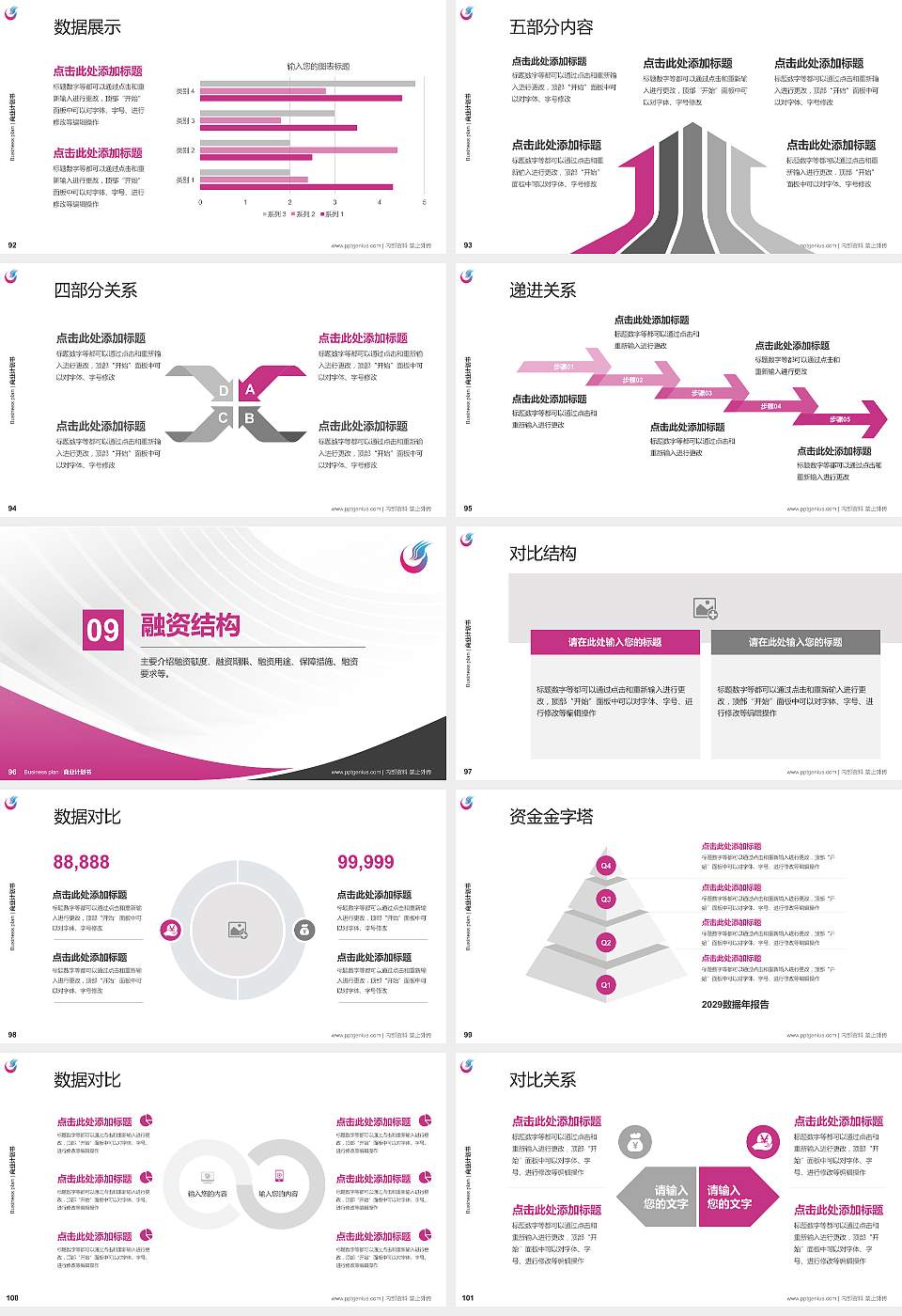 哈尔滨广厦学院专用全国大学生互联网+创新创业大赛计划书/路演/网评PPT模板16:9格式幻灯片预览图11