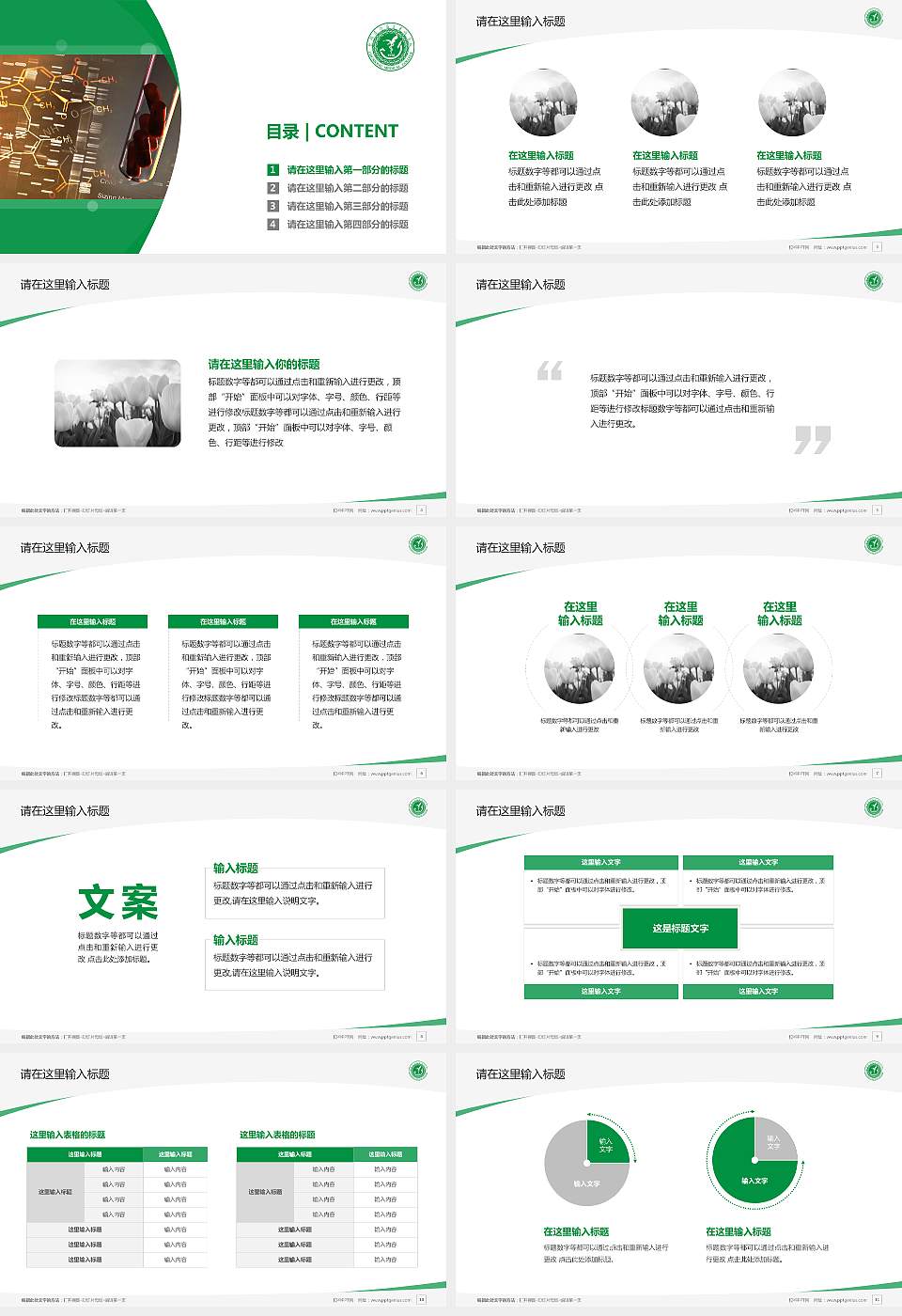 楚雄医药高等专科学校毕业论文答辩PPT模板下载16:9格式幻灯片预览图2