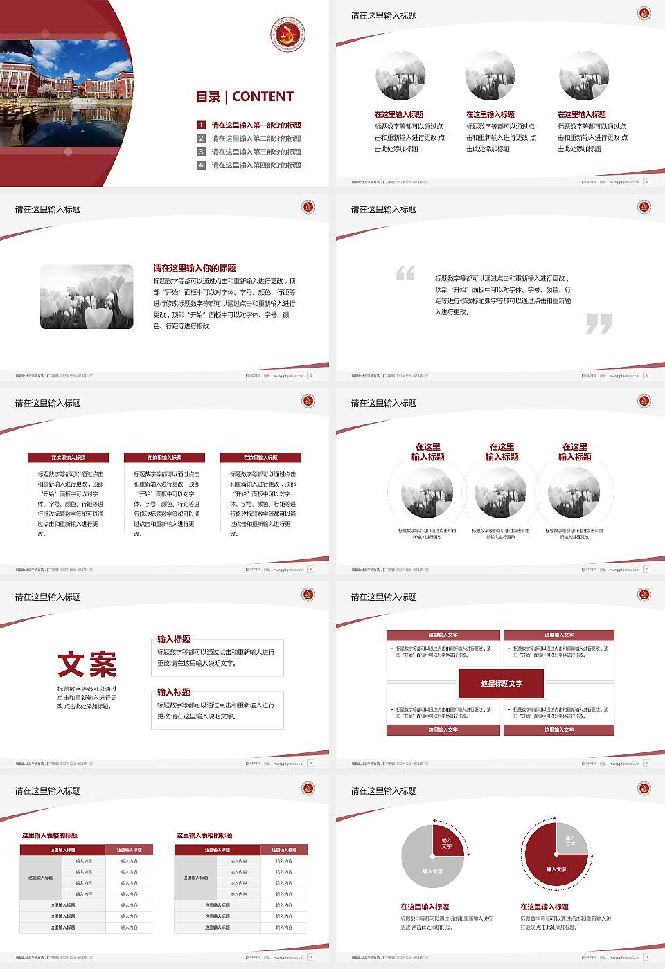 通化医药健康职业学院毕业论文答辩PPT模板下载16:9格式幻灯片预览图2