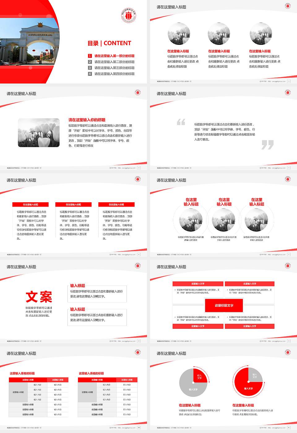 四川电影电视职业学院毕业论文答辩PPT模板下载16:9格式幻灯片预览图2