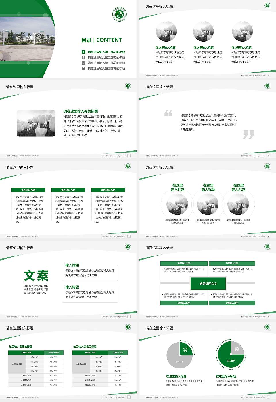 宣城职业技术学院毕业论文答辩PPT模板下载16:9格式幻灯片预览图2