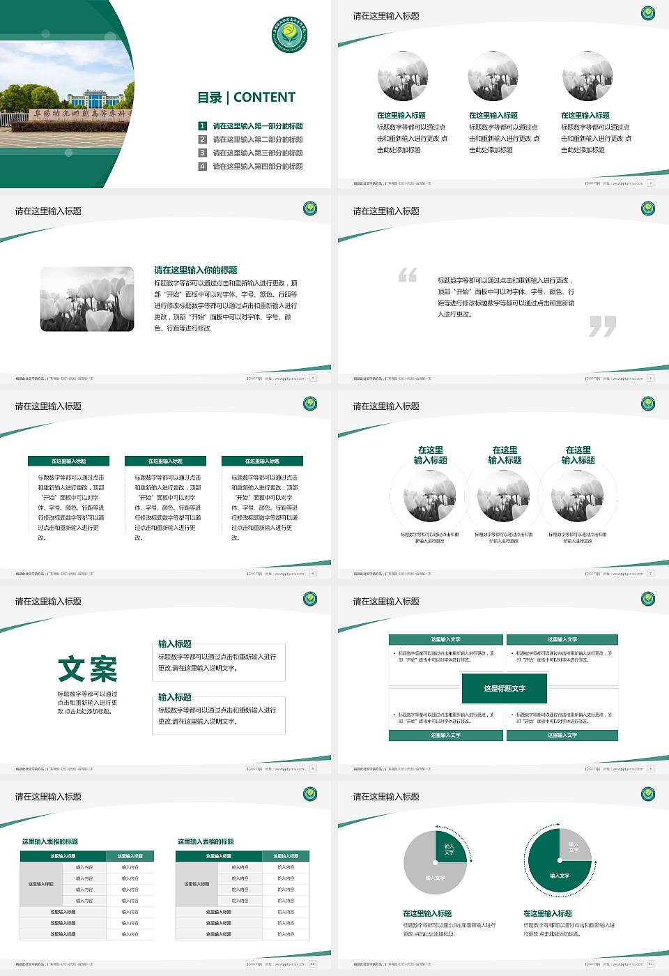 阜阳幼儿师范高等专科学校毕业论文答辩PPT模板下载16:9格式幻灯片预览图2