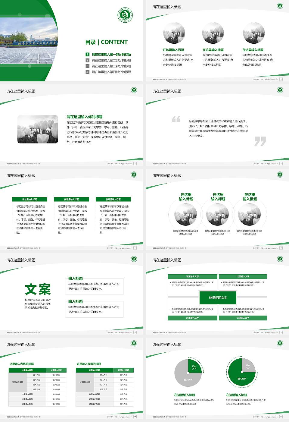 烟台幼儿师范高等专科学校毕业论文答辩PPT模板下载16:9格式幻灯片预览图2