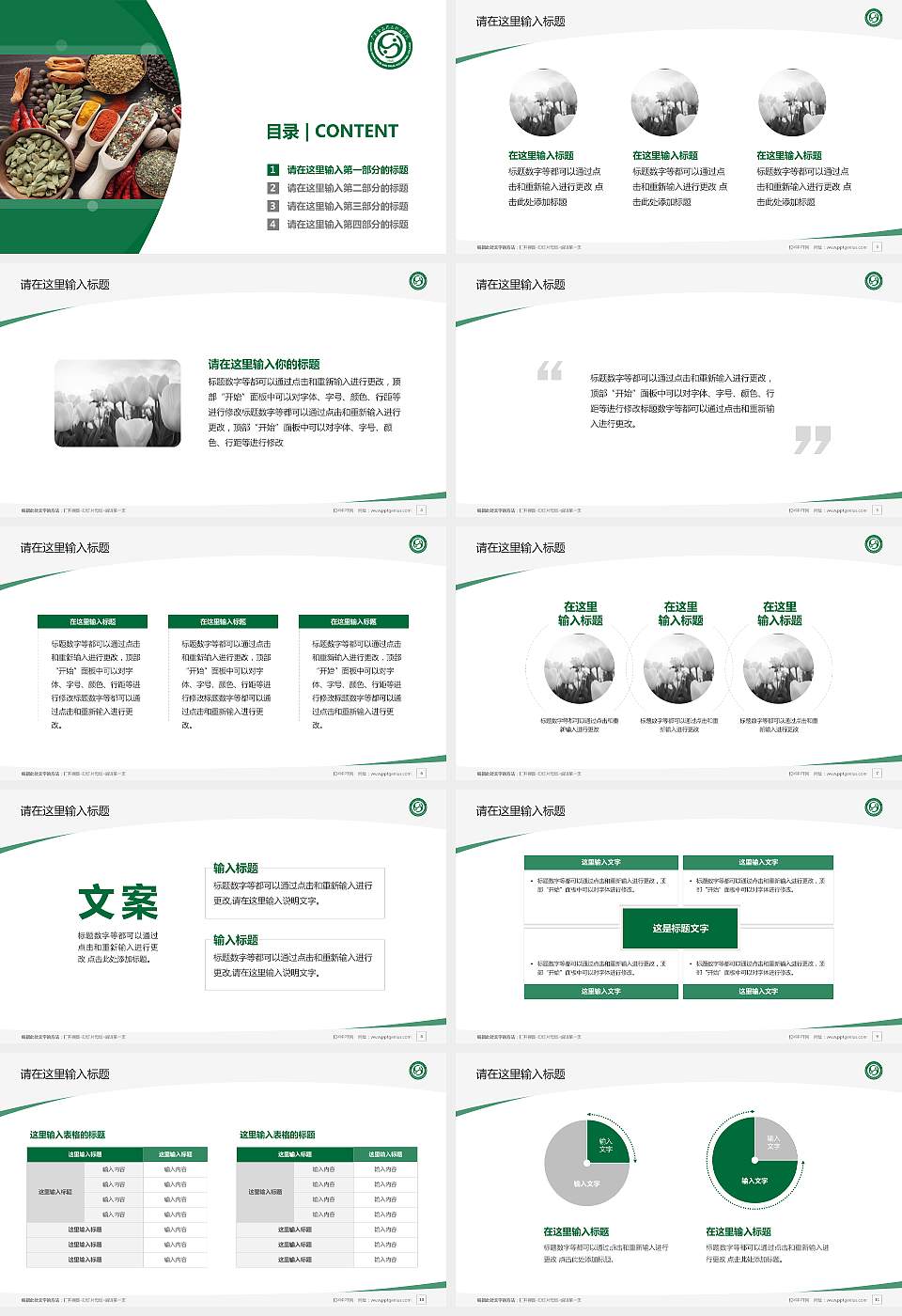 广东食品药品职业学院毕业论文答辩PPT模板下载16:9格式幻灯片预览图2