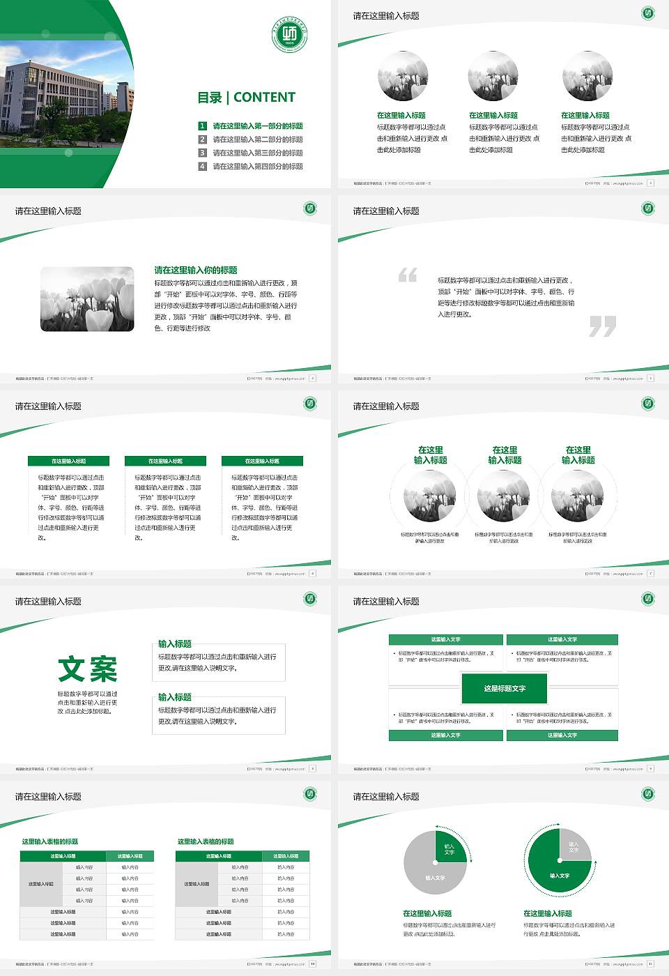 广东茂名幼儿师范专科学校毕业论文答辩PPT模板下载16:9格式幻灯片预览图2