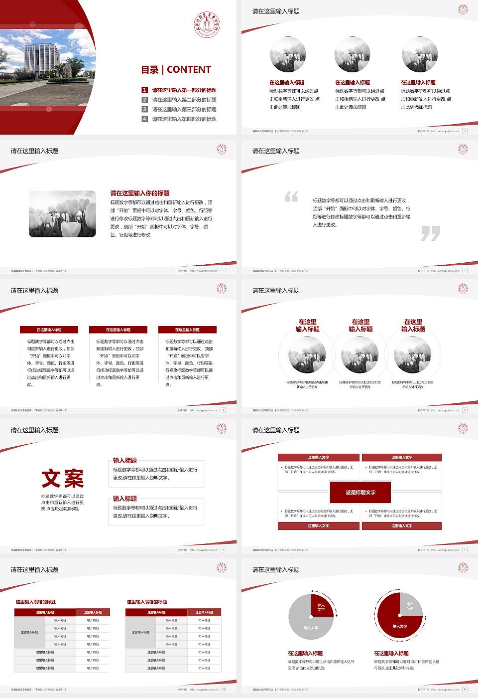 南通师范高等专科学校毕业论文答辩PPT模板下载16:9格式幻灯片预览图2