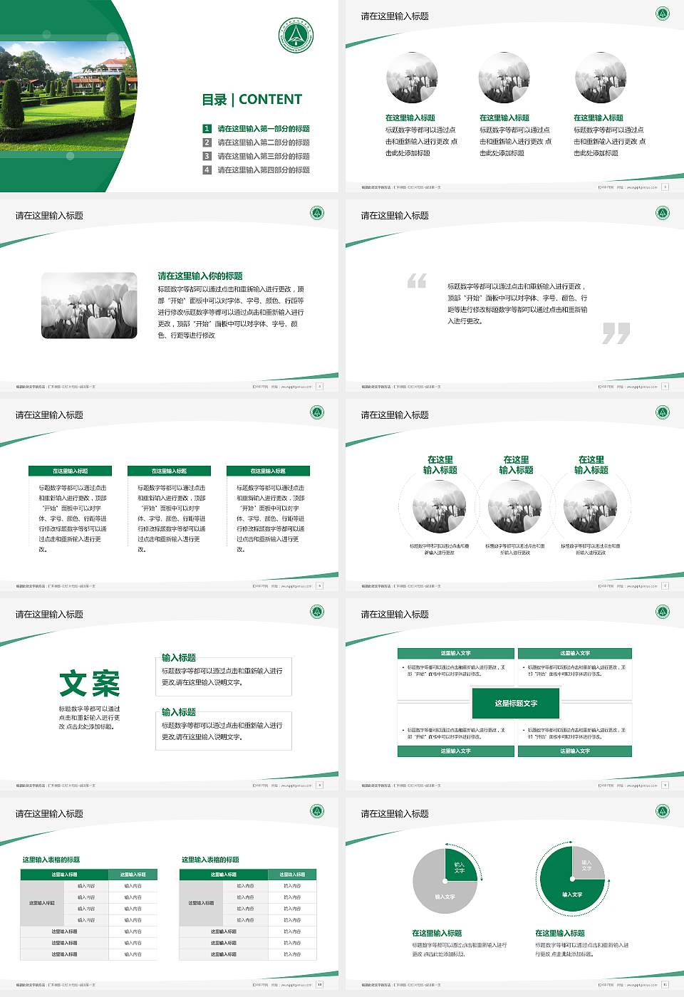 丽水职业技术学院毕业论文答辩PPT模板下载16:9格式幻灯片预览图2