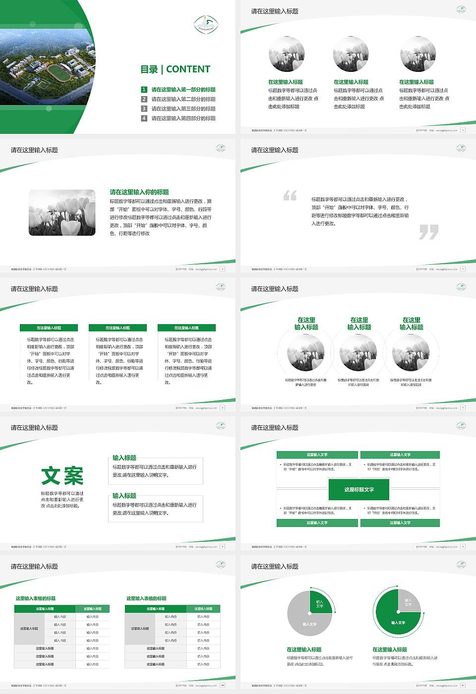 益阳师范高等专科学校毕业论文答辩PPT模板下载16:9格式幻灯片预览图2