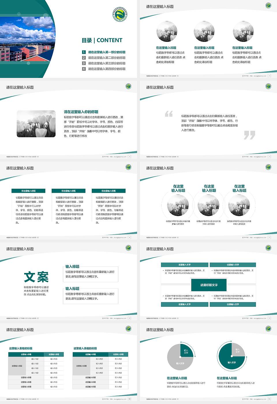 贵州医科大学神奇民族医药学院毕业论文答辩PPT模板下载16:9格式幻灯片预览图2