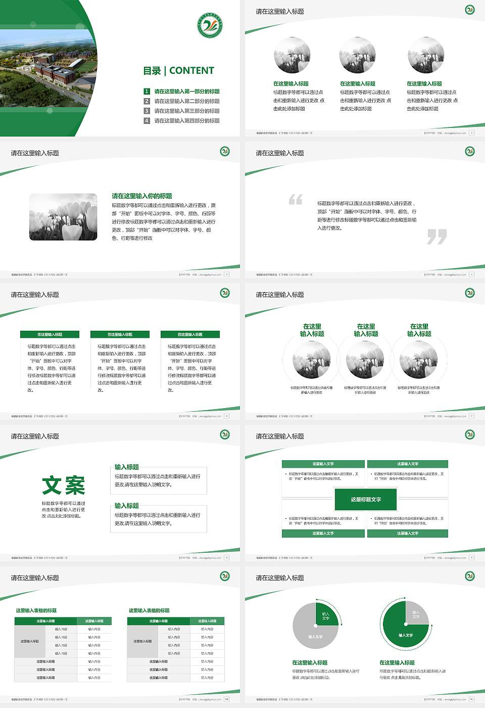 贵州电子商务职业技术学院毕业论文答辩PPT模板下载16:9格式幻灯片预览图2