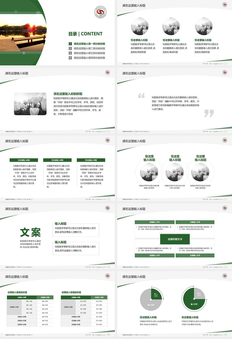 沈阳理工大学毕业论文答辩PPT模板下载16:9格式幻灯片预览图2