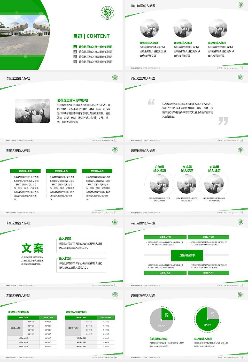 辽宁医药职业学院毕业论文答辩PPT模板下载16:9格式幻灯片预览图2