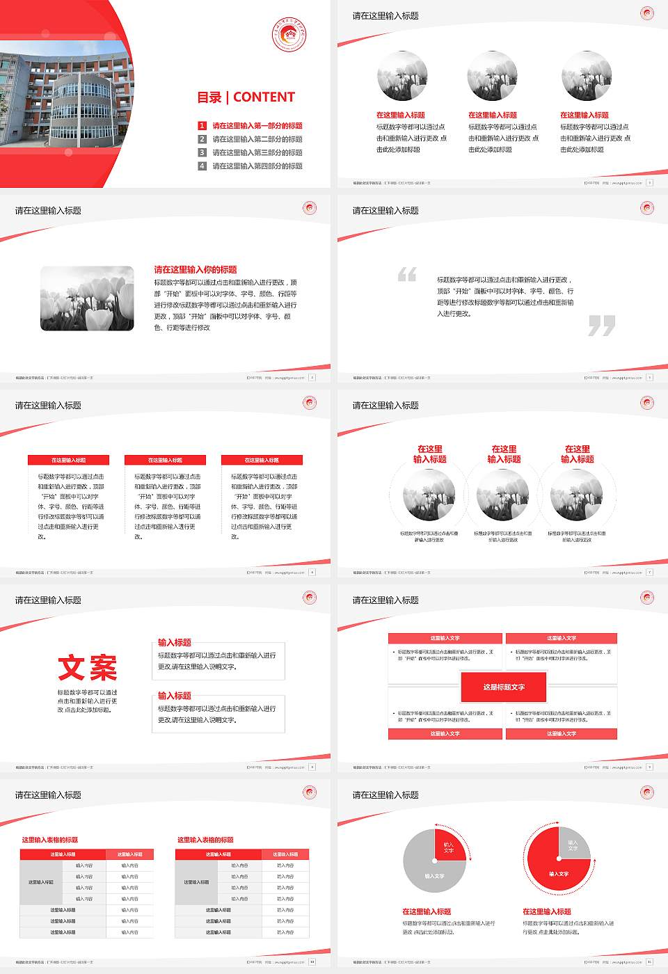 重庆幼儿师范高等专科学校毕业论文答辩PPT模板下载16:9格式幻灯片预览图2