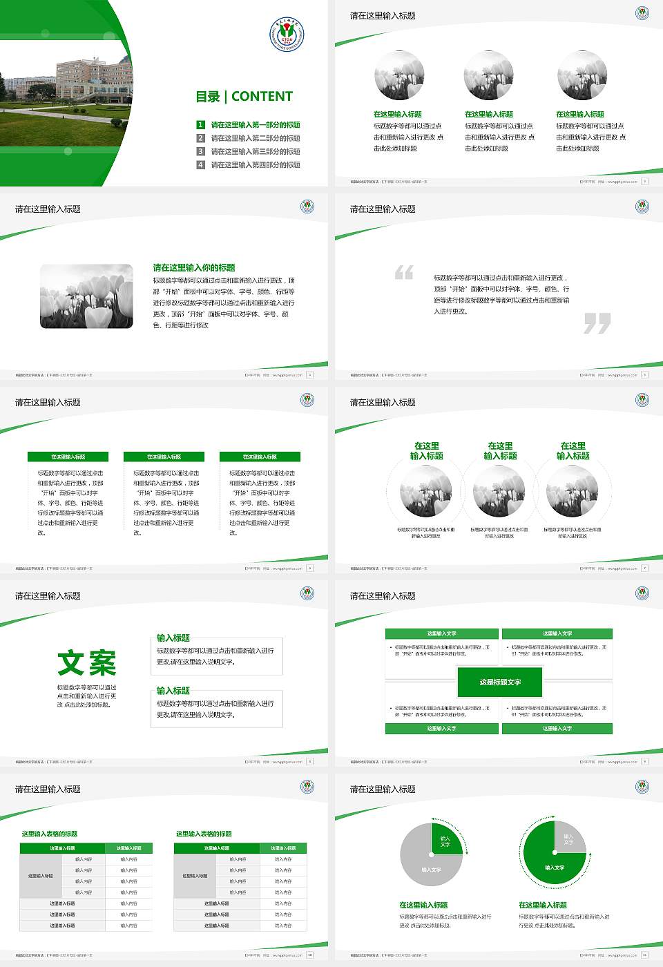 重庆三峡学院毕业论文答辩PPT模板下载16:9格式幻灯片预览图2