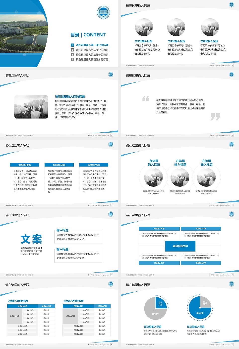 黑龙江农垦科技职业学院毕业论文答辩PPT模板下载16:9格式幻灯片预览图2