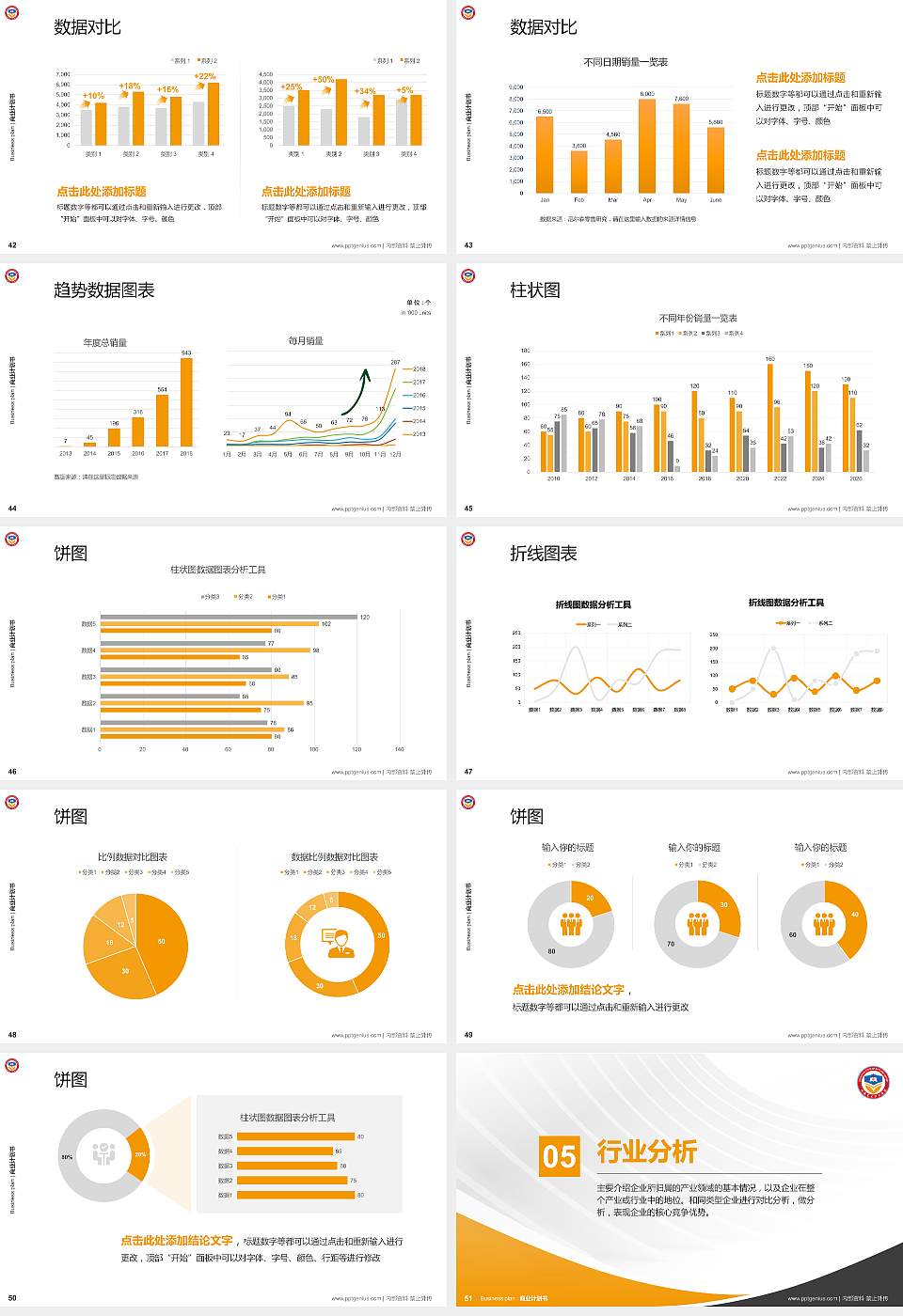 珠海艺术职业学院专用全国大学生互联网+创新创业大赛计划书/路演/网评PPT模板16:9格式幻灯片预览图6