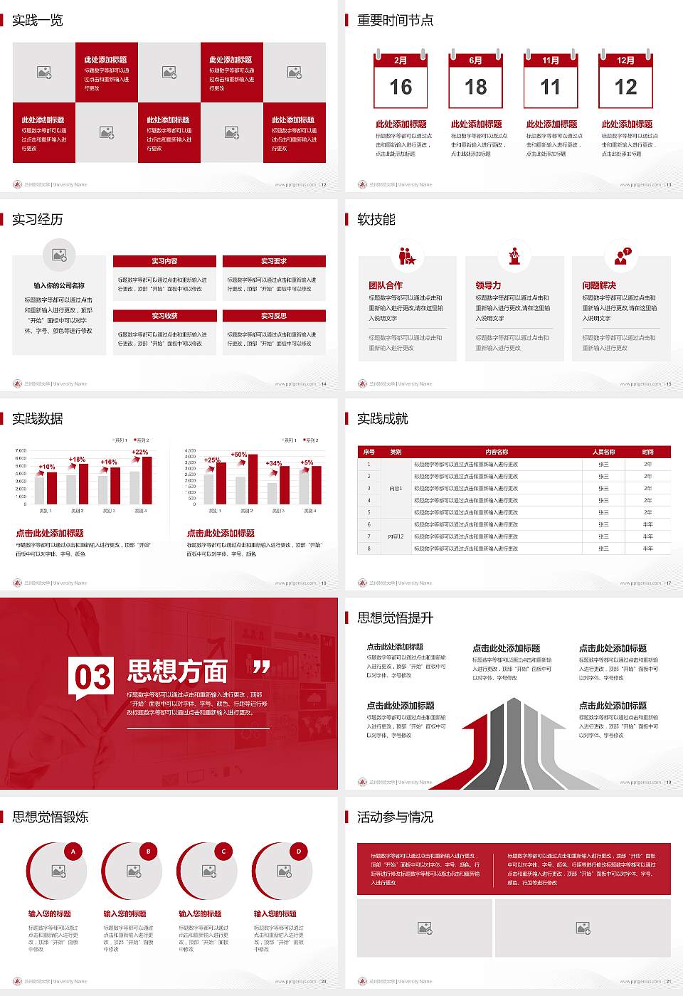 兰州财经大学专用国家奖学金答辩PPT模板16:9格式幻灯片预览图3