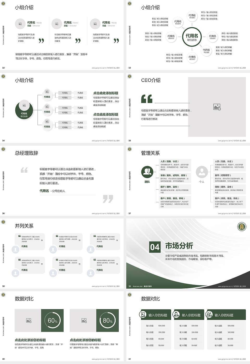 内蒙古商贸职业学院专用全国大学生互联网+创新创业大赛计划书/路演/网评PPT模板16:9格式幻灯片预览图5