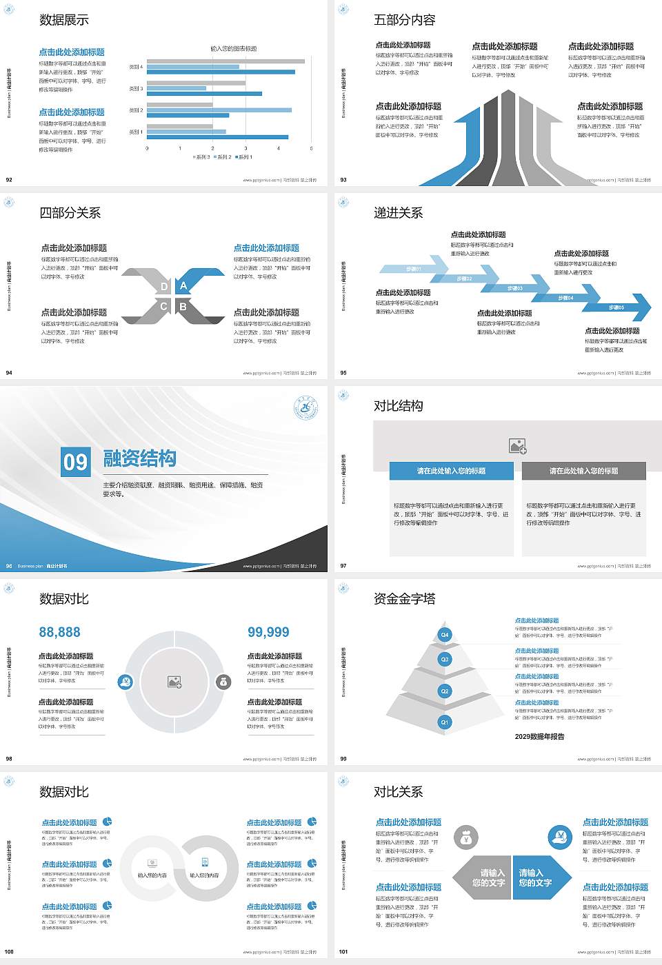 西昌学院专用全国大学生互联网+创新创业大赛计划书/路演/网评PPT模板16:9格式幻灯片预览图11