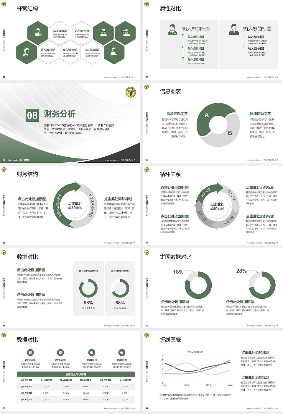 东南大学成贤学院专用全国大学生互联网+创新创业大赛计划书/路演/网评PPT模板16:9格式幻灯片预览图10