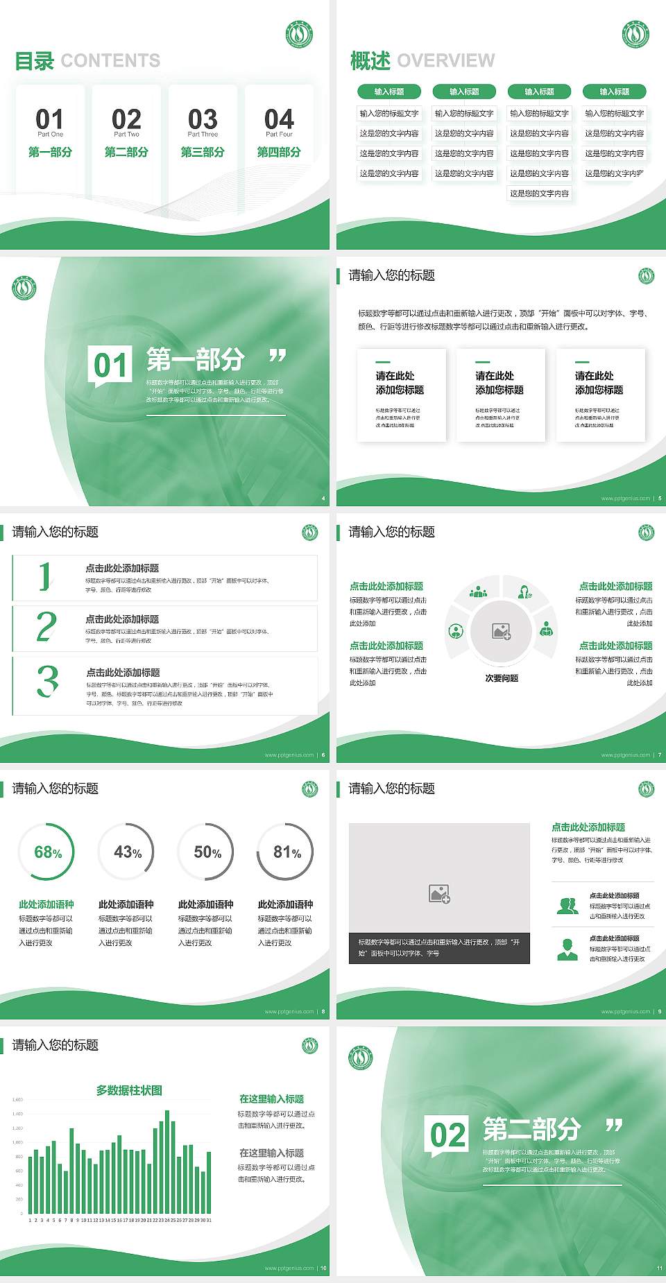 山西医科大学专题讲座/学术交流会PPT模板下载4:3格式幻灯片预览图2