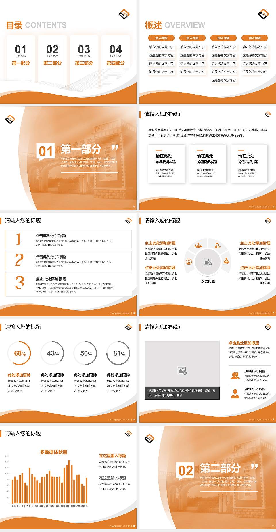 辽宁机电职业技术学院专题讲座/学术交流会PPT模板下载4:3格式幻灯片预览图2