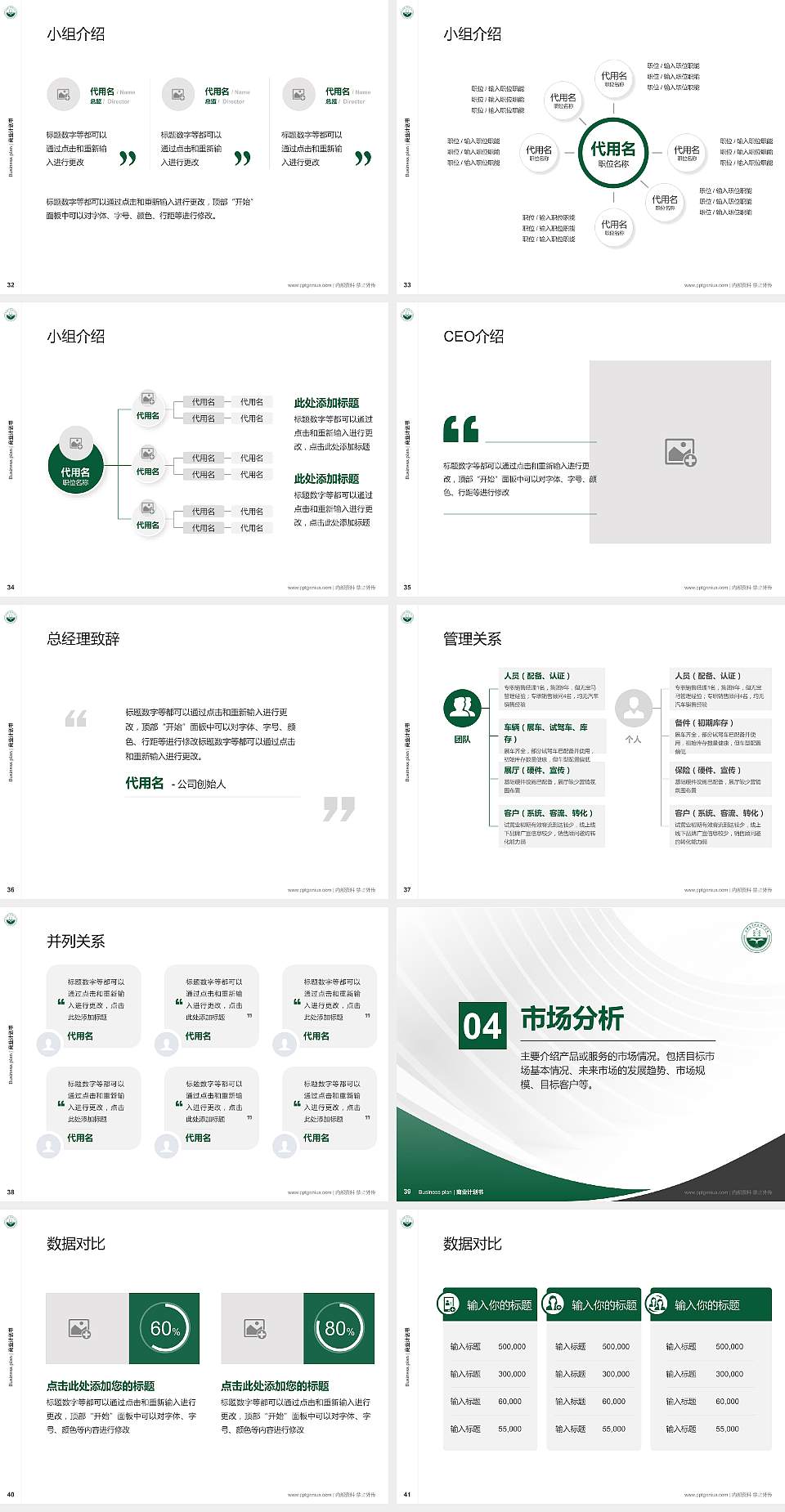 成都农业科技职业学院专用全国大学生互联网+创新创业大赛计划书/路演/网评PPT模板4:3格式幻灯片预览图5