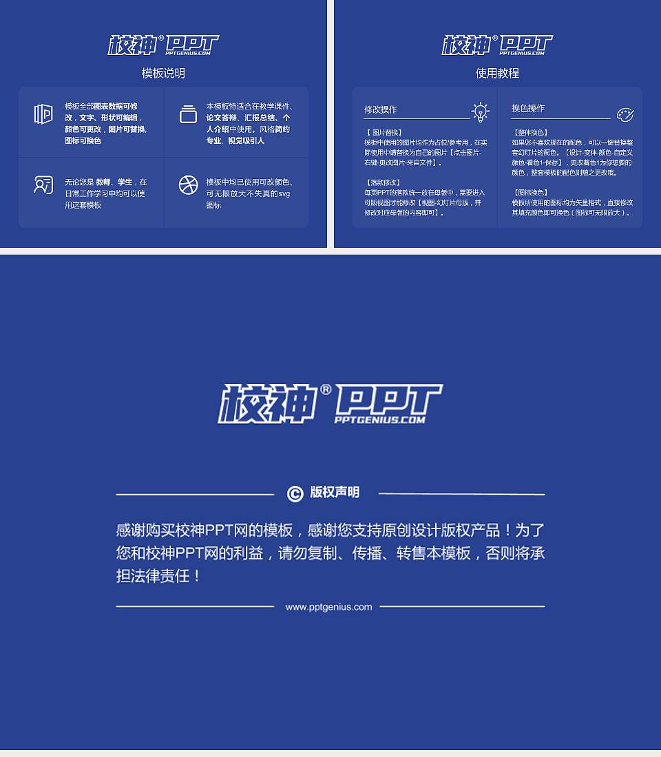 濮阳医学高等专科学校毕业论文答辩PPT模板下载4:3格式幻灯片预览图5