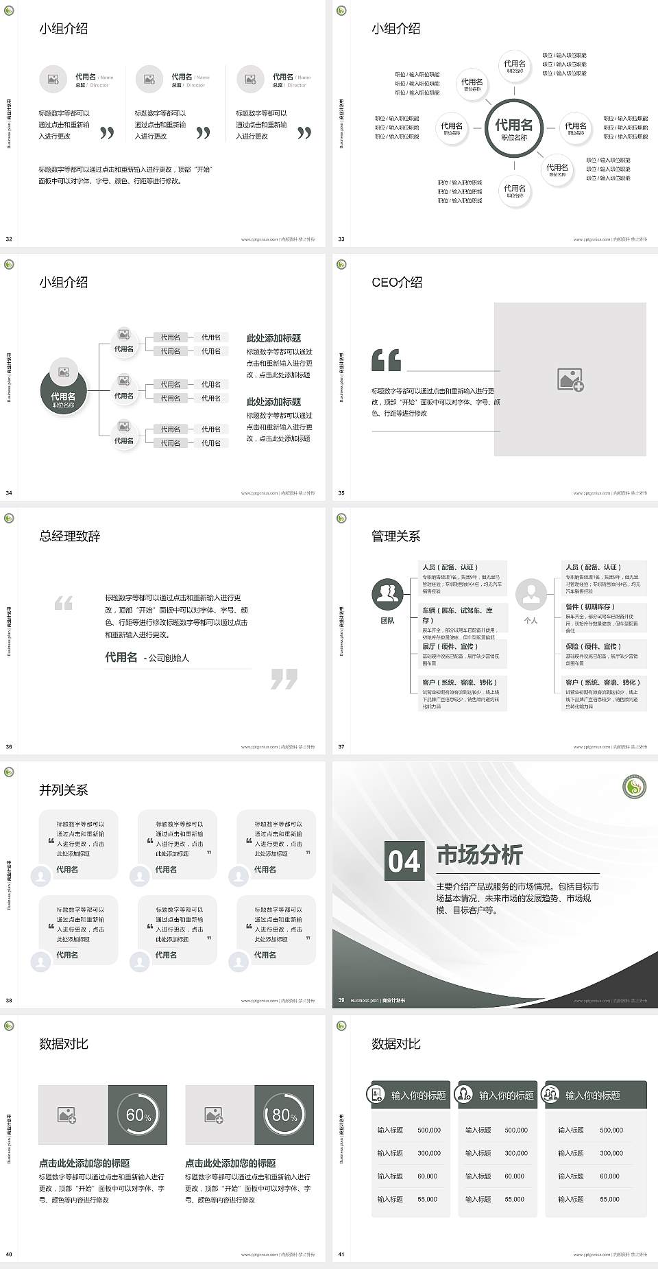 四川中医药高等专科学校专用全国大学生互联网+创新创业大赛计划书/路演/网评PPT模板4:3格式幻灯片预览图5