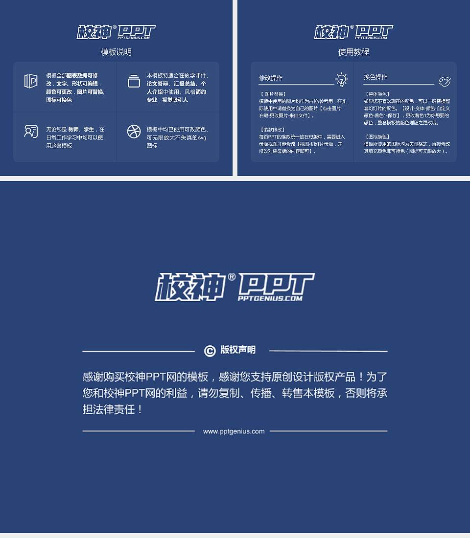 西北师范大学毕业论文答辩PPT模板下载4:3格式幻灯片预览图5