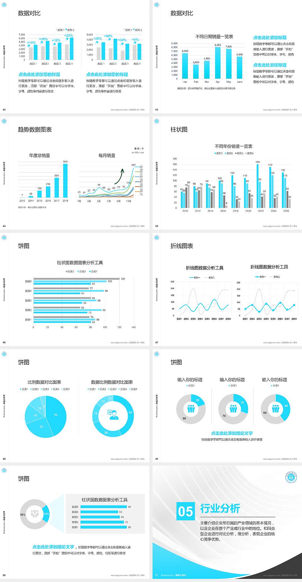 淮北师范大学专用全国大学生互联网+创新创业大赛计划书/路演/网评PPT模板4:3格式幻灯片预览图6