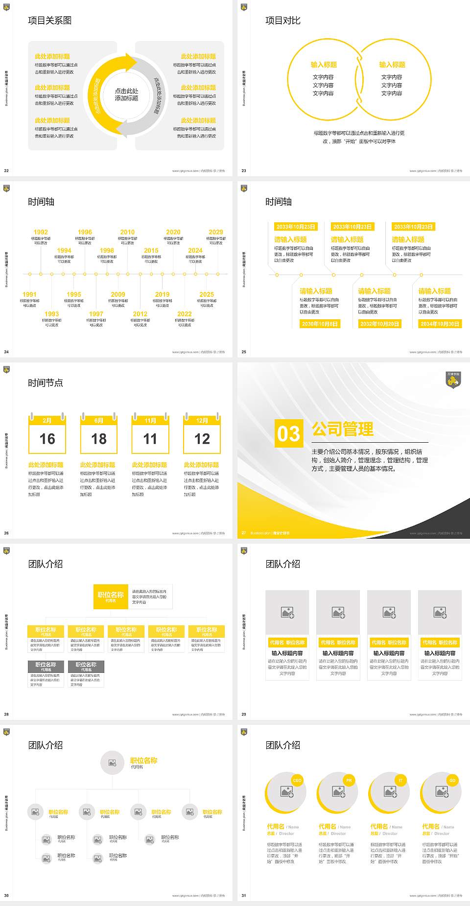 民办万博科技职业学院专用全国大学生互联网+创新创业大赛计划书/路演/网评PPT模板4:3格式幻灯片预览图4