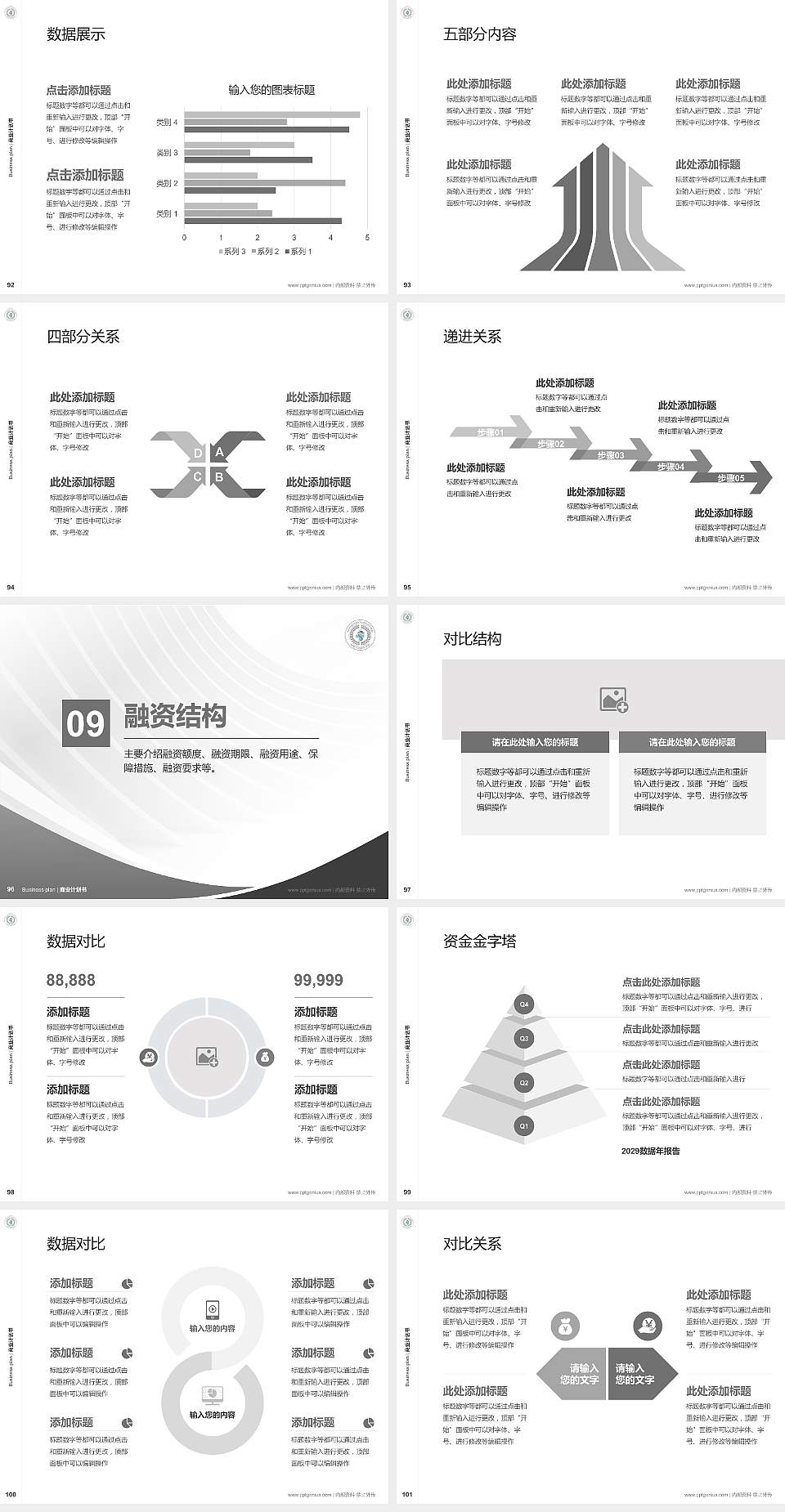 昆明卫生职业学院专用全国大学生互联网+创新创业大赛计划书/路演/网评PPT模板4:3格式幻灯片预览图11