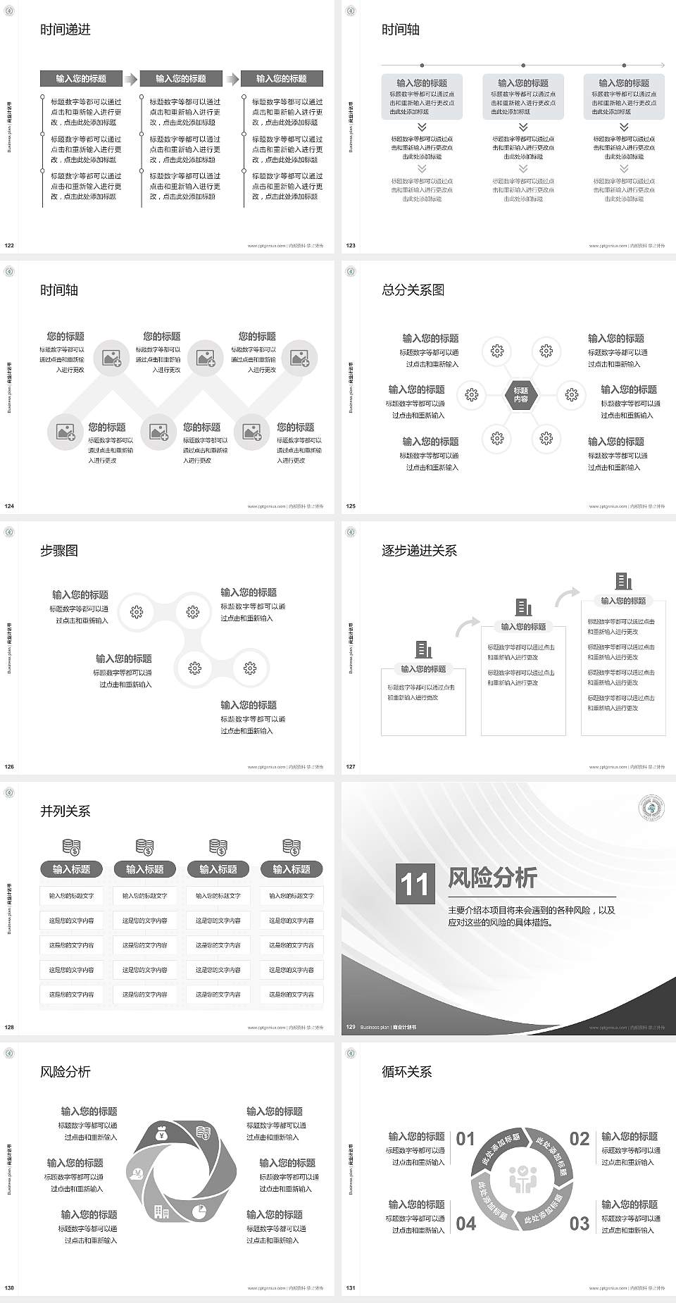 昆明卫生职业学院专用全国大学生互联网+创新创业大赛计划书/路演/网评PPT模板4:3格式幻灯片预览图14