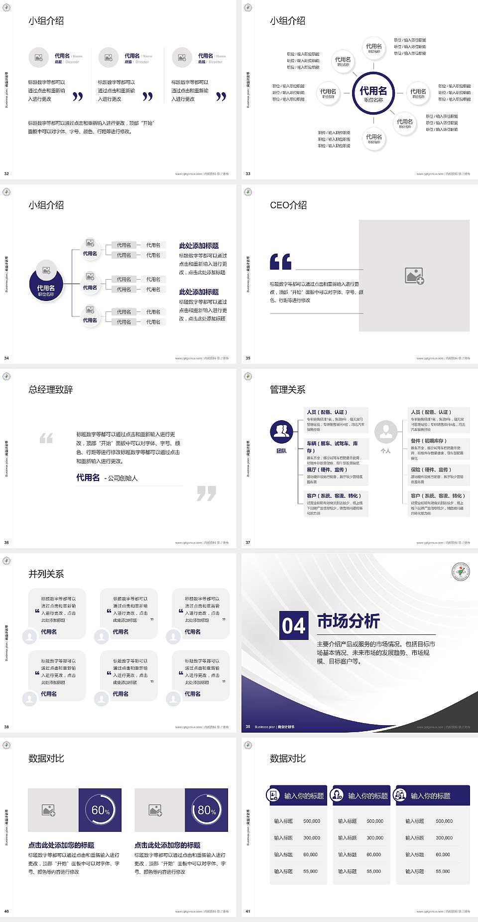 桐城师范高等专科学校专用全国大学生互联网+创新创业大赛计划书/路演/网评PPT模板4:3格式幻灯片预览图5