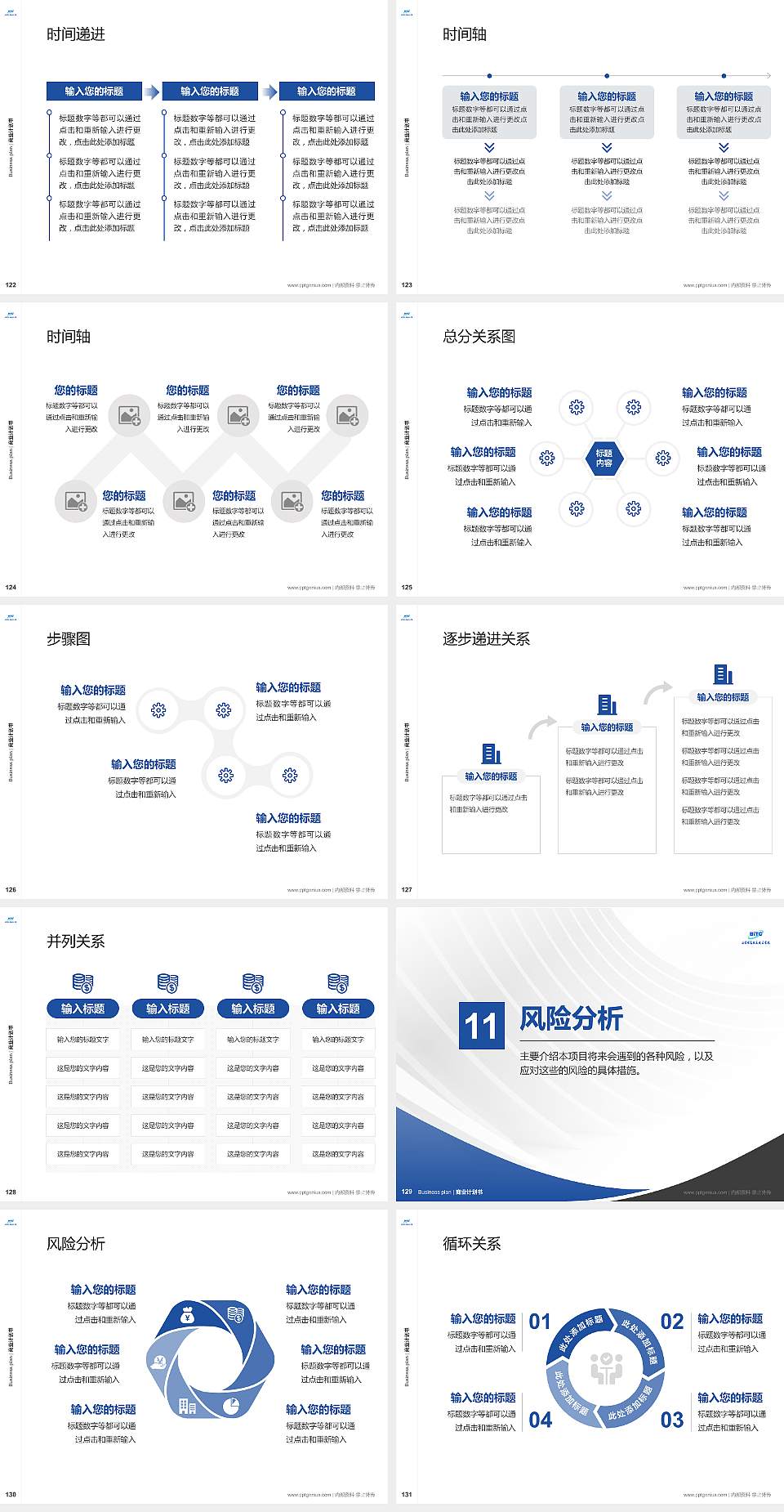 北京信息职业技术学院专用全国大学生互联网+创新创业大赛计划书/路演/网评PPT模板4:3格式幻灯片预览图14