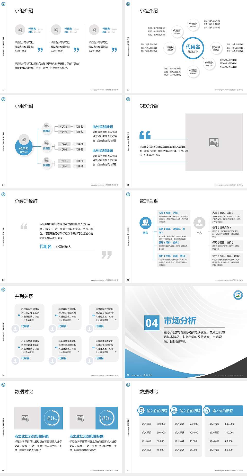成都理工大学工程技术学院专用全国大学生互联网+创新创业大赛计划书/路演/网评PPT模板4:3格式幻灯片预览图5