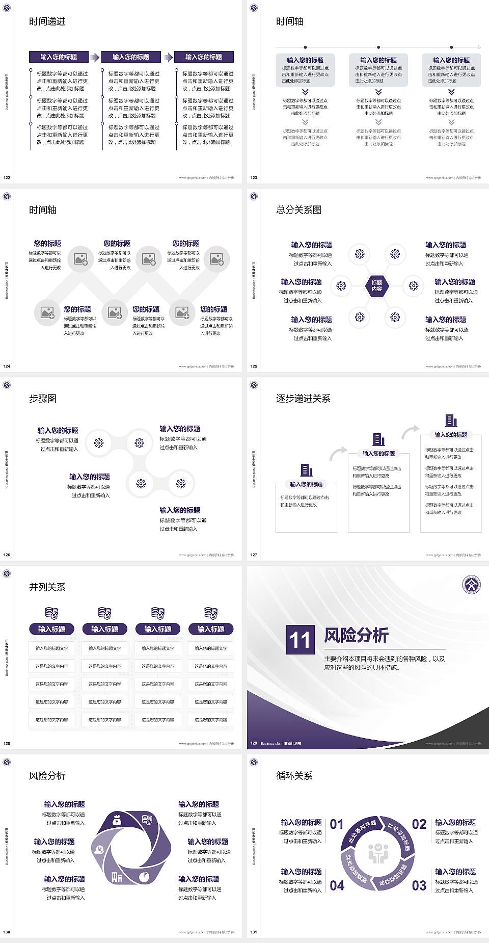 丽江文化旅游学院专用全国大学生互联网+创新创业大赛计划书/路演/网评PPT模板4:3格式幻灯片预览图14
