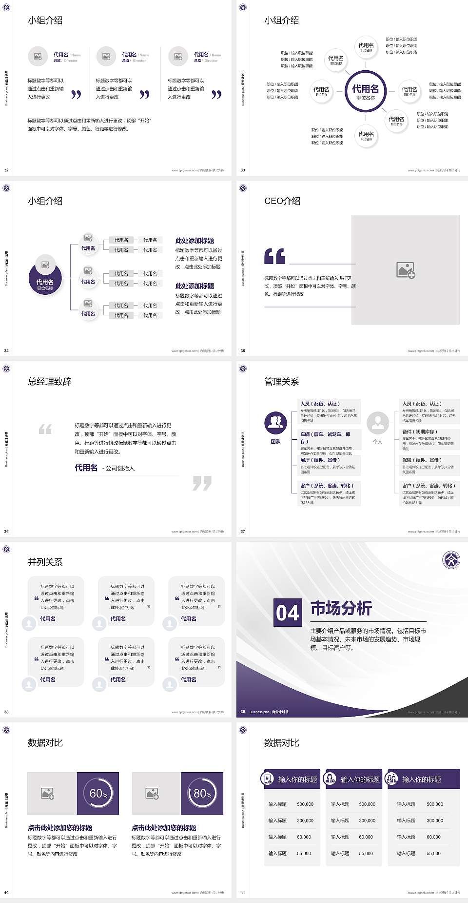 丽江文化旅游学院专用全国大学生互联网+创新创业大赛计划书/路演/网评PPT模板4:3格式幻灯片预览图5