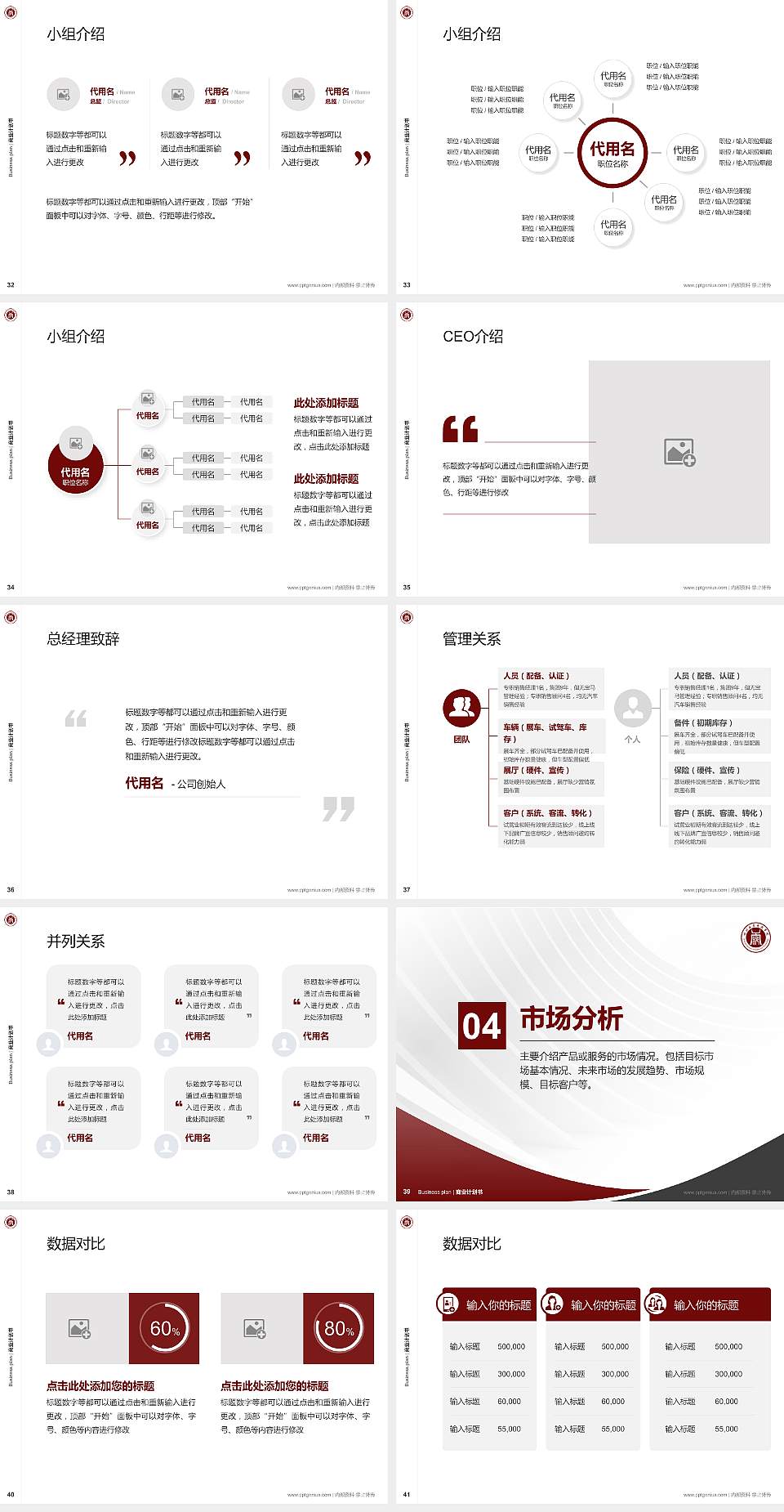 四川工业管理职业学院专用全国大学生互联网+创新创业大赛计划书/路演/网评PPT模板4:3格式幻灯片预览图5