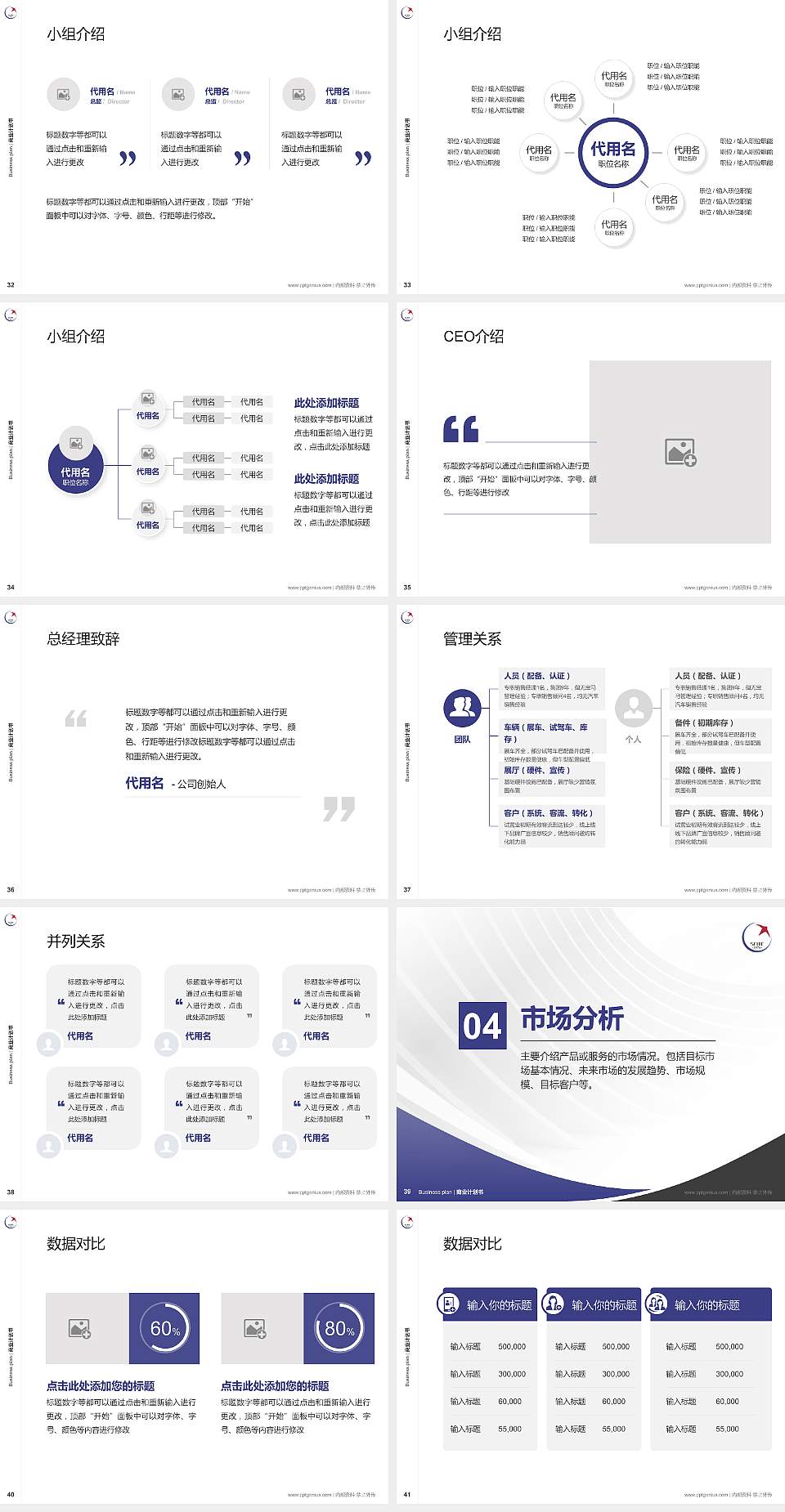 四川信息职业技术学院专用全国大学生互联网+创新创业大赛计划书/路演/网评PPT模板4:3格式幻灯片预览图5