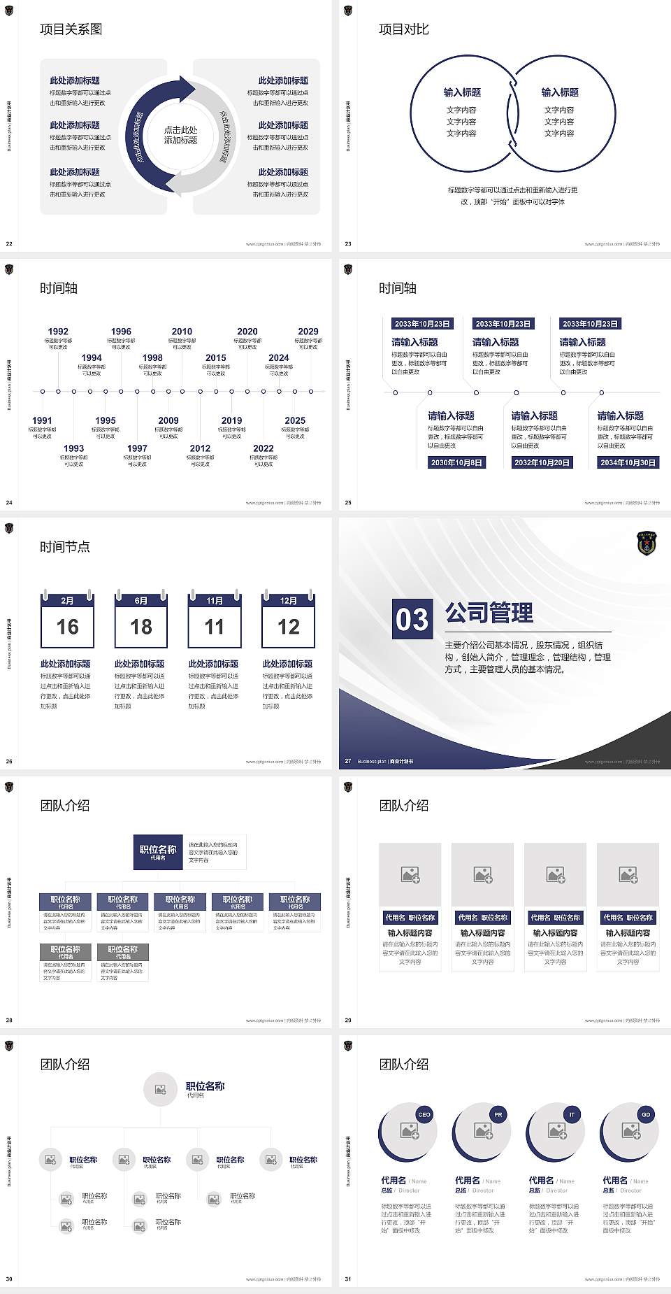 海军勤务学院专用全国大学生互联网+创新创业大赛计划书/路演/网评PPT模板4:3格式幻灯片预览图4